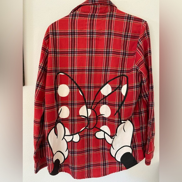 Disney Red and Black Plaid Shirt - Picture 2 of 2